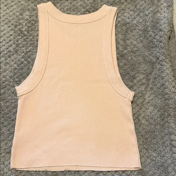 Aerie Soft Blush Ribbed Tank Top - Picture 3 of 5